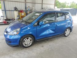 Salvage cars for sale from Copart Cartersville, GA: 2008 Honda FIT Sport