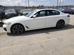 Vehiculos salvage en venta de Copart Los Angeles, CA: 2021 BMW 530E