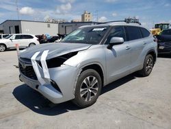 Salvage cars for sale at New Orleans, LA auction: 2022 Toyota Highlander XLE