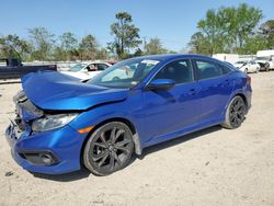 Salvage cars for sale from Copart Hampton, VA: 2019 Honda Civic Sport