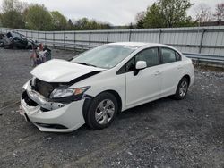 Salvage cars for sale from Copart Grantville, PA: 2013 Honda Civic LX