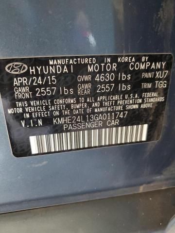 2016 Hyundai Sonata Hybrid