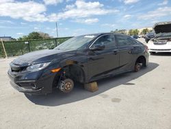 Salvage cars for sale from Copart Orlando, FL: 2020 Honda Civic Sport