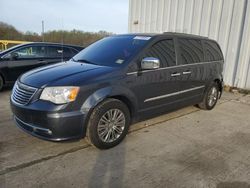 Salvage cars for sale at Windsor, NJ auction: 2014 Chrysler Town & Country Touring L