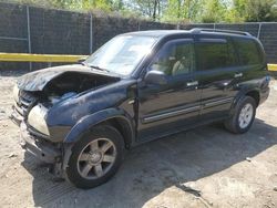 Salvage cars for sale at Waldorf, MD auction: 2003 Suzuki XL7 Plus