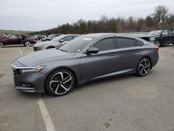 Honda Accord Sport salvage cars for sale: 2018 Honda Accord Sport