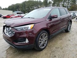 Salvage cars for sale from Copart Seaford, DE: 2022 Ford Edge Titanium