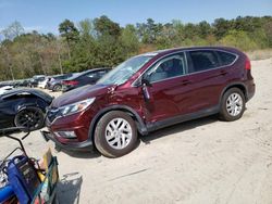 Salvage cars for sale at Seaford, DE auction: 2015 Honda CR-V EX