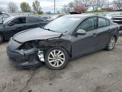 Mazda 3 I salvage cars for sale: 2012 Mazda 3 I