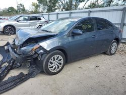 Salvage cars for sale from Copart Riverview, FL: 2018 Toyota Corolla L