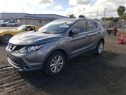 Nissan salvage cars for sale: 2017 Nissan Rogue Sport S