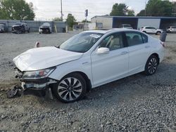 Salvage cars for sale from Copart Mebane, NC: 2014 Honda Accord Hybrid EXL