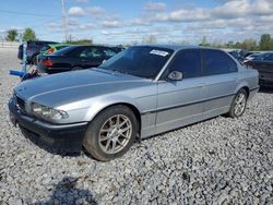 BMW Vehiculos salvage en venta: 2001 BMW 740 IL