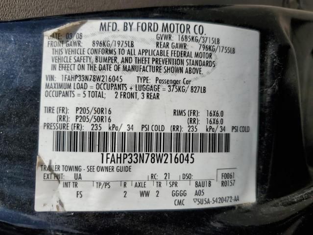 2008 Ford Focus SE