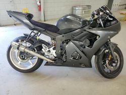 Salvage cars for sale from Copart Hampton, VA: 2003 Yamaha YZFR6 L