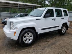 Salvage cars for sale at Austell, GA auction: 2012 Jeep Liberty Sport