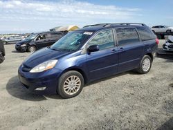 Salvage cars for sale at Antelope, CA auction: 2007 Toyota Sienna XLE