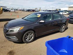 Hyundai Sonata SE salvage cars for sale: 2015 Hyundai Sonata SE