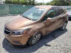 Salvage cars for sale from Copart Riverview, FL: 2017 Buick Encore Preferred