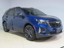 Salvage cars for sale at Wilmington, CA auction: 2022 Chevrolet Equinox RS