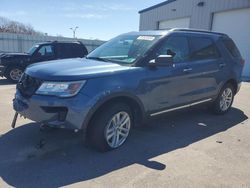Salvage cars for sale from Copart Assonet, MA: 2018 Ford Explorer XLT