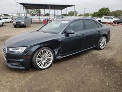 Salvage cars for sale at San Diego, CA auction: 2017 Audi A4 Premium Plus