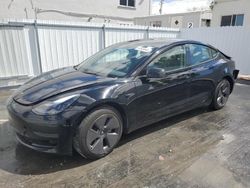 Salvage cars for sale from Copart Opa Locka, FL: 2023 Tesla Model 3