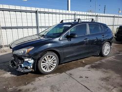 Salvage cars for sale at Littleton, CO auction: 2015 Subaru Impreza Limited