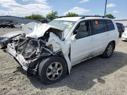 Salvage cars for sale from Copart Sacramento, CA: 2006 Toyota Highlander Limited
