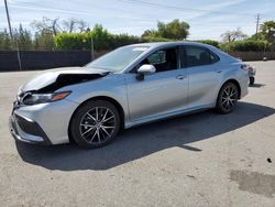 Salvage cars for sale at San Martin, CA auction: 2024 Toyota Camry SE Night Shade