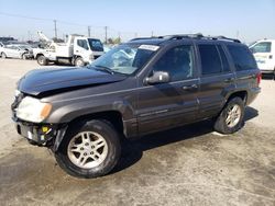 Jeep salvage cars for sale: 2000 Jeep Grand Cherokee Limited