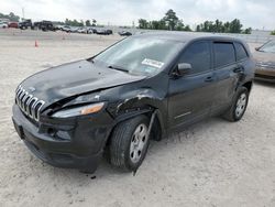Vehiculos salvage en venta de Copart Houston, TX: 2015 Jeep Cherokee Sport