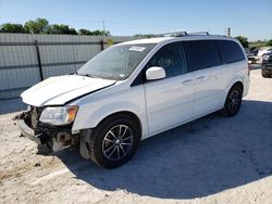 Salvage cars for sale from Copart New Braunfels, TX: 2017 Dodge Grand Caravan SXT