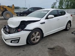 KIA salvage cars for sale: 2015 KIA Optima LX