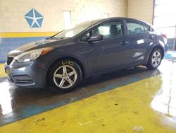 Salvage cars for sale at Indianapolis, IN auction: 2016 KIA Forte LX