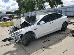 Tesla salvage cars for sale: 2022 Tesla Model 3