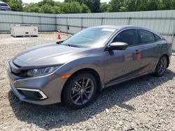 Salvage cars for sale from Copart Augusta, GA: 2020 Honda Civic EX