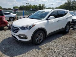 Salvage cars for sale at Riverview, FL auction: 2017 Hyundai Santa FE Sport