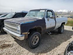 Salvage cars for sale at Magna, UT auction: 1982 Chevrolet K20