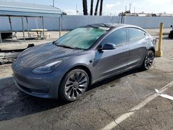 Vehiculos salvage en venta de Copart Van Nuys, CA: 2022 Tesla Model 3