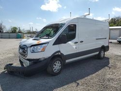 Salvage trucks for sale at West Mifflin, PA auction: 2016 Ford Transit T-250
