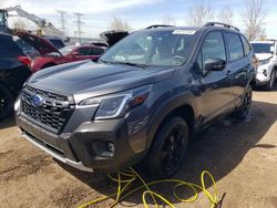 Salvage cars for sale from Copart Elgin, IL: 2022 Subaru Forester Wilderness