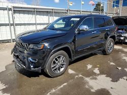 Jeep Cherokee salvage cars for sale: 2017 Jeep Grand Cherokee Limited