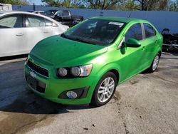 Chevrolet Sonic salvage cars for sale: 2014 Chevrolet Sonic LT