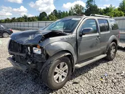 Salvage cars for sale from Copart Memphis, TN: 2005 Nissan Pathfinder LE
