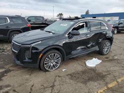Salvage cars for sale from Copart Woodhaven, MI: 2024 Cadillac XT4 Premium Luxury