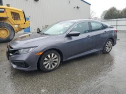 Salvage cars for sale at Mendon, MA auction: 2019 Honda Civic Sport