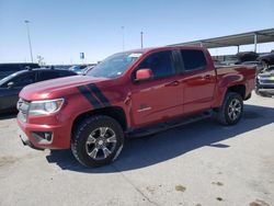 Salvage cars for sale from Copart Anthony, TX: 2019 Chevrolet Colorado Z71