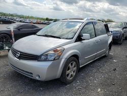 Salvage cars for sale from Copart Madisonville, TN: 2008 Nissan Quest S