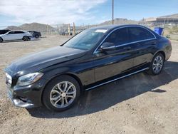 Salvage cars for sale from Copart North Las Vegas, NV: 2015 Mercedes-Benz C 300 4matic